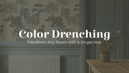 Color Drenching 101: Verwandeln Sie jeden Raum mit einem einzigen Farbton