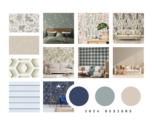 Peel & Paper 2024 Wallpaper Designs