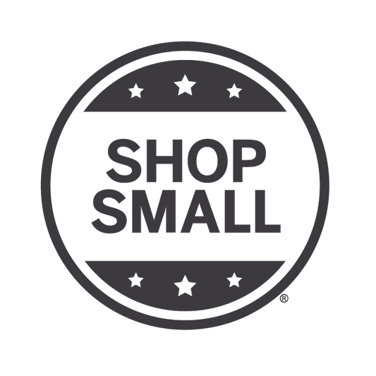 Shop small badge (Peel & Paper are a small family-run business)