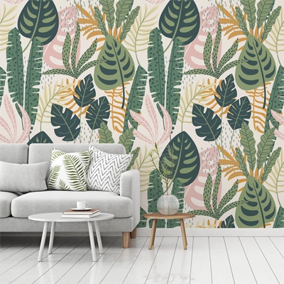 Botanische Tapete
